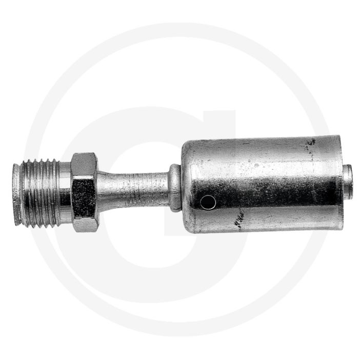 WAECO Koppeling 0° buitendraad aluminium 3/4"-16UNF DN10