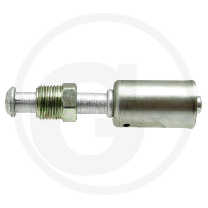 WAECO Koppeling 0° Aluminium 5/8"-18UNF Gr.6 (5/16") DN8