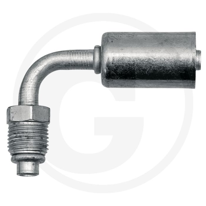 WAECO Koppeling 90° Gr.8 DN10 3/4"-18UNF Aluminium