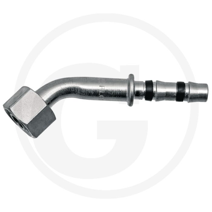 Manuli Koppeling 45° IG 3/4”-16-UNF 08 DN10 Gr.8 (13/32”) F-Aansluiting