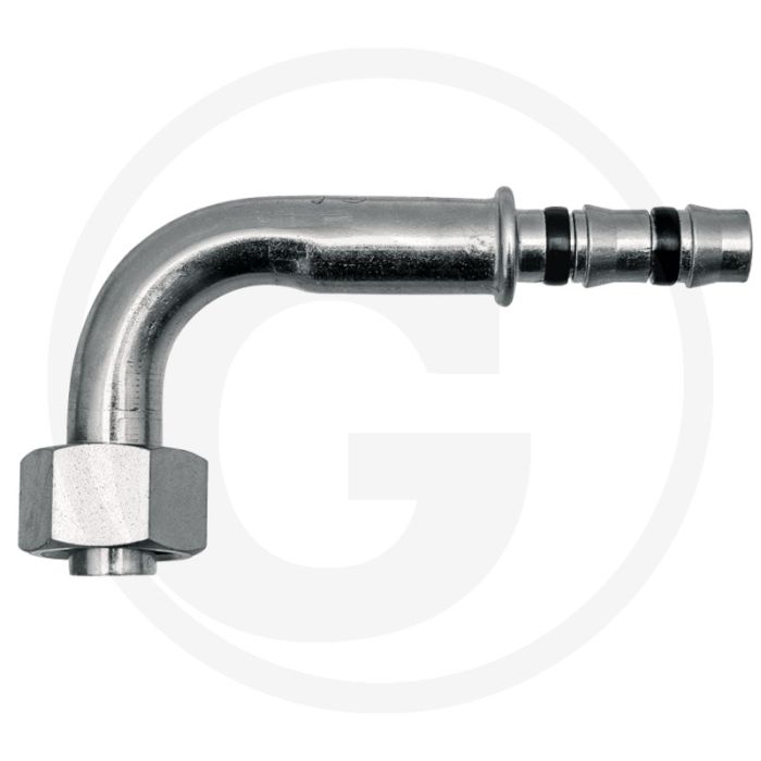 Manuli Koppeling 90° IG 7/8”-14-UNF 10 DN13 Gr.10 (1/2") F-aansluiting