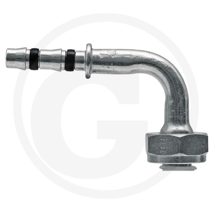 Manuli Koppeling 90° IG 1”-14-UNS 08 DN10 Gr.8 (13/32”) Aansl. F