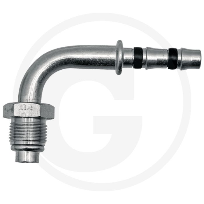 Manuli Koppeling 90° AG 5/8”-18-UNF 06 | M-aansluiting DN8 Gr.6 (5/16”)