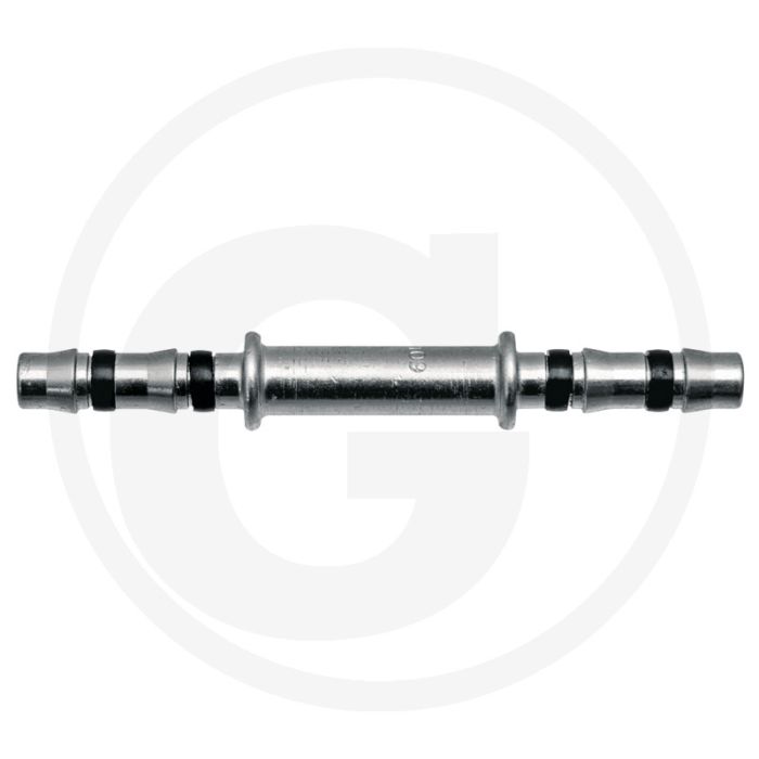 Manuli Rechte koppeling 12 12 – Gr.12 (5/8") DN16, lengte 124 mm