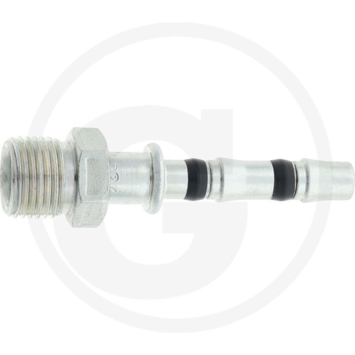Manuli Rechte koppeling AG 7/8”-14-UNF 08 | Rechte koppeling DN10 Gr.8 (13/32")