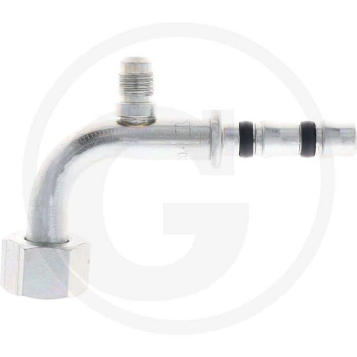 Manuli Koppeling 90° OR IG 7/8"-14-UNF 12 SAE | Gr.12 (5/8") DN16 | Bouwvorm 90° F