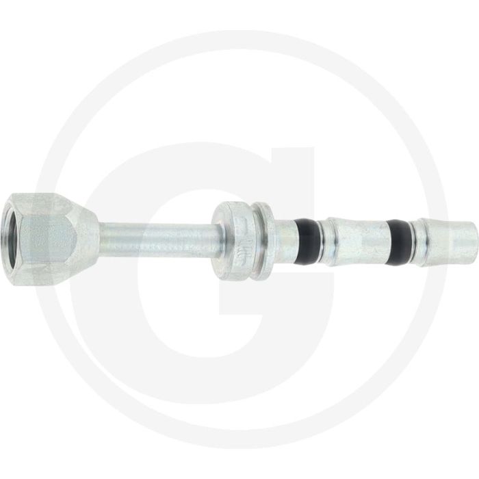 Manuli Rechte koppel. SAE 45° IG 3/4"-16-UNF 08 | Rechte koppeling DN10 Gr.8 (13/32")