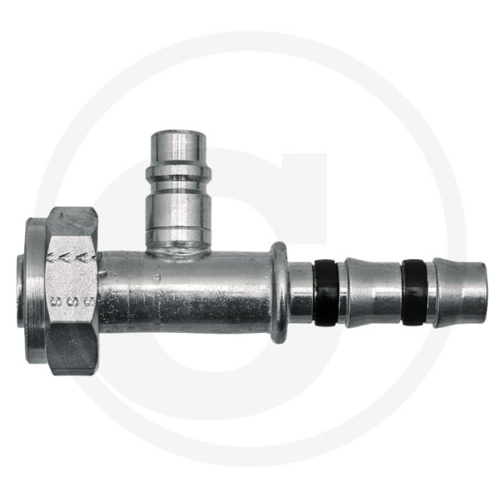 Manuli Koppeling 0° OR IG 3/4"-16-UNF 08 LPV Rechte koppeling Gr.8 DN10 F