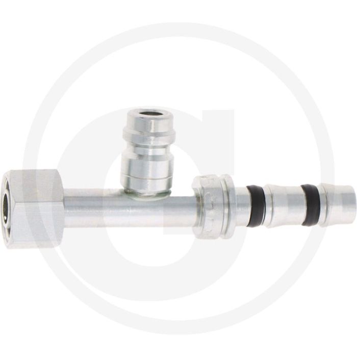 Manuli Koppeling 0° OR IG 1,1/16"-14-UNS 16 LPV – Rechte koppeling DN22 Gr.16 (7/8")