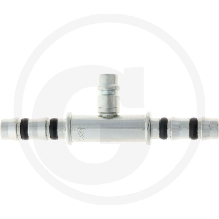 Manuli Rechte koppeling 10 10 met LPV - Gr.10 (1/2") DN13
