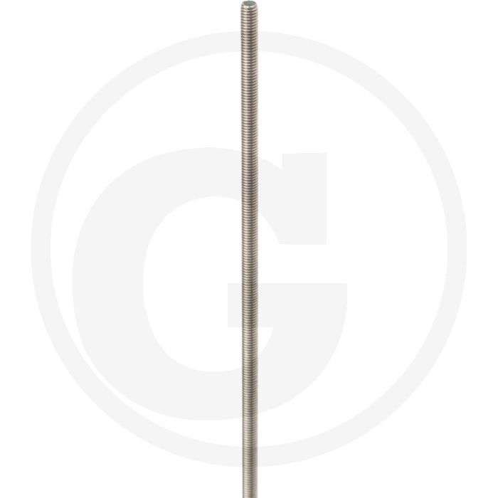 Draadeind M3 x 1000 DIN 976 Roestvrijstaal (V2A) Standaard draad