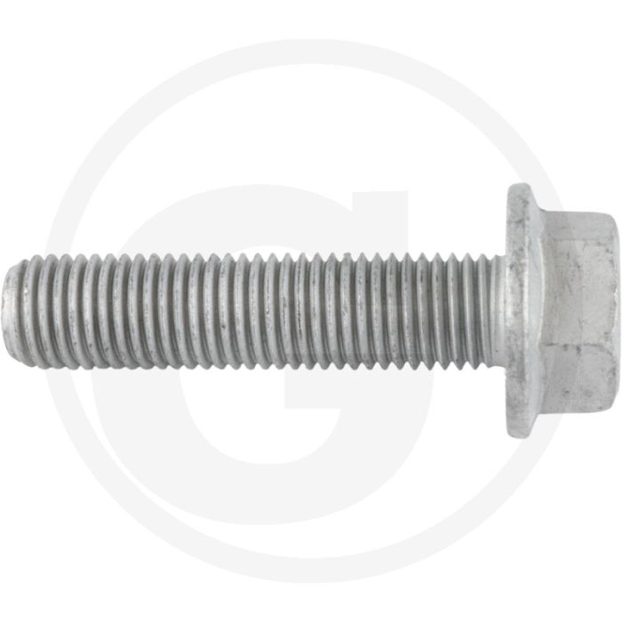 VPE100 MBN 10105 flZnnc-L M12x1,5x50 Zinklamellen, Feingewinde, Stahl, Sechskantflanschschraube