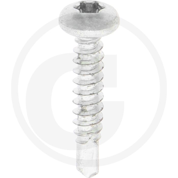 VPE1000 zelfb. schroeven 4,2x22 DIN 7504 gegalvaniseerd staal bolle kop T20