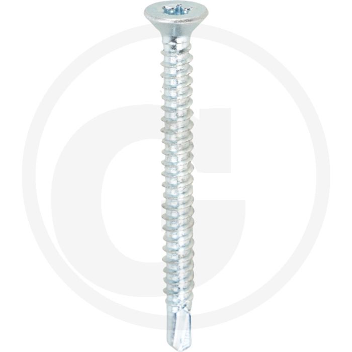 VPE500 zelfb. schroeven 4,2x45 DIN 7504 verzonken kop gegalvaniseerd staal T20