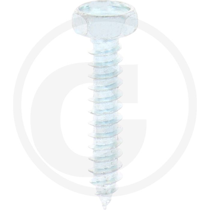 VPE250 zeskantbouten M4x22 DIN 7976 staal 4.8 gegalvaniseerd buitenzeskant