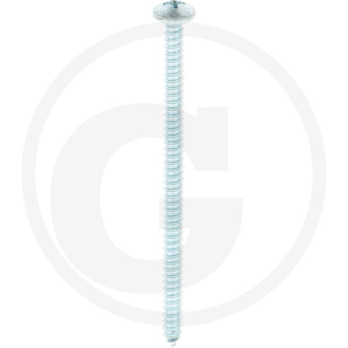 Bolkop plaatschroef 4,8 x 80 DIN 7981 (VPE250)