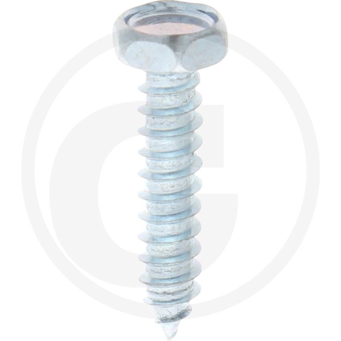 VPE250 zeskantbouten M4x22 DIN 7976 staal gegalvaniseerd kwaliteitsklasse 4