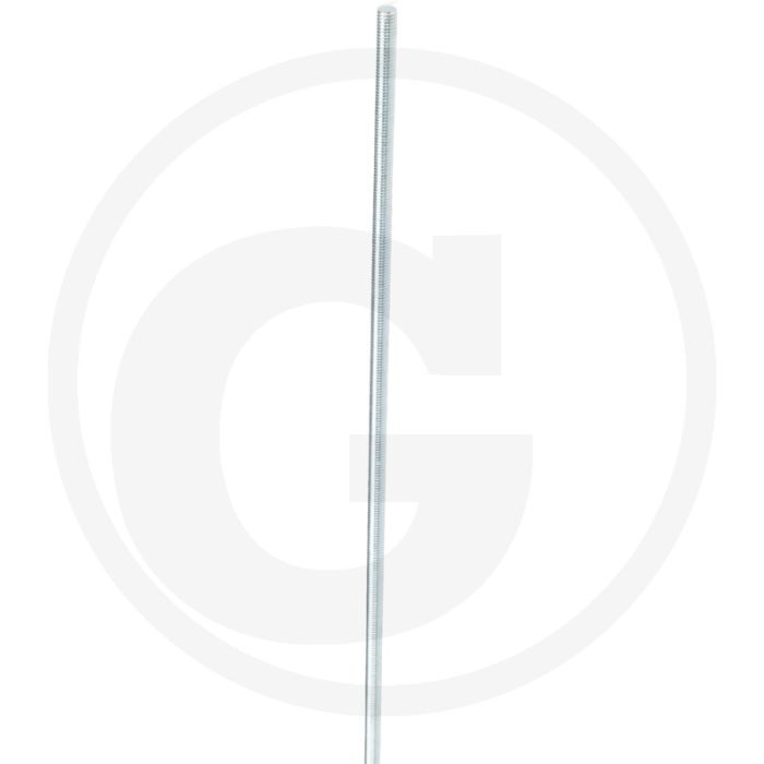 Draadeind M5 x 1000 DIN 976 Verzinkt Staal Standaard Draad