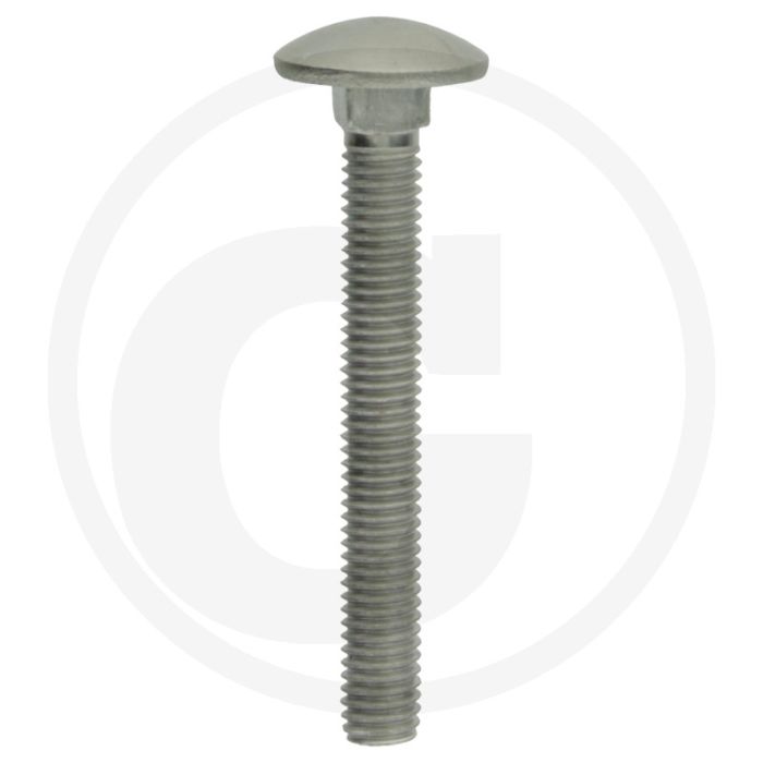 Slotbout M5 x 40, DIN 603, Roestvrijstaal (V2A), Kwaliteitsklasse 7