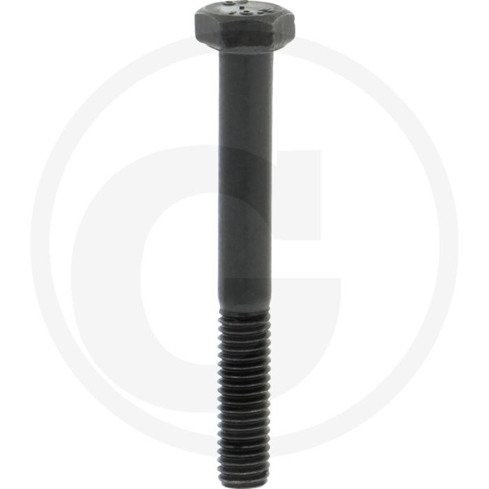Zeskantbout M5x40 DIN 931 Staal 10.9 Zwart