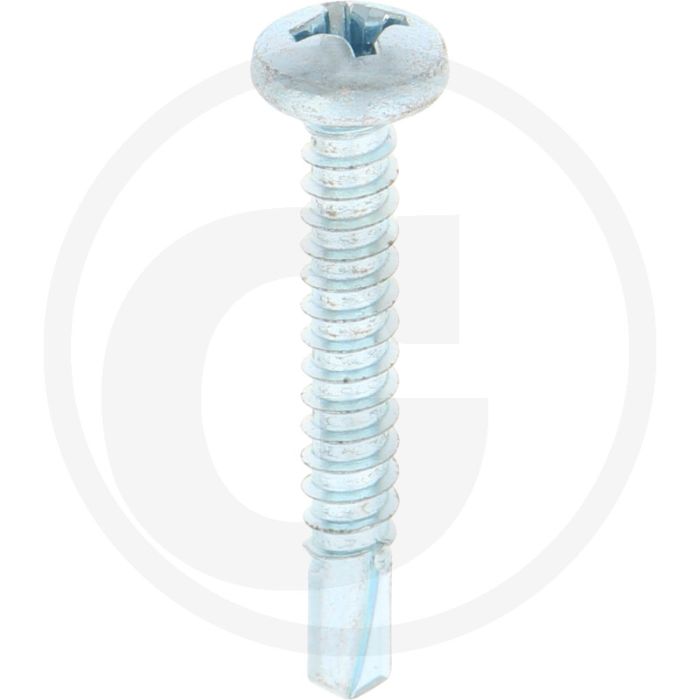 VPE500 zelfb. schroeven 5,5x38 DIN 7504 gegalvaniseerd staal T25 bolle kop