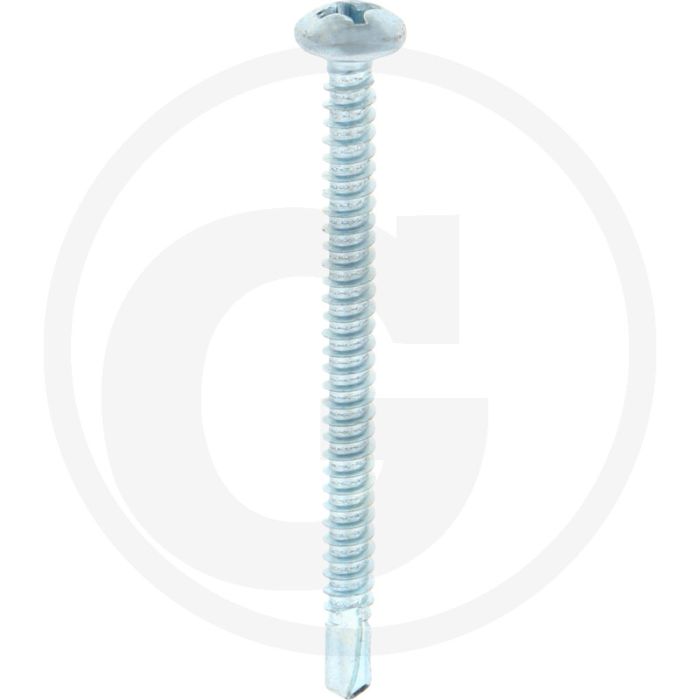 VPE250 zelfb. schroeven 5,5x70 DIN 7504 gegalv. staal T25 bolle kop
