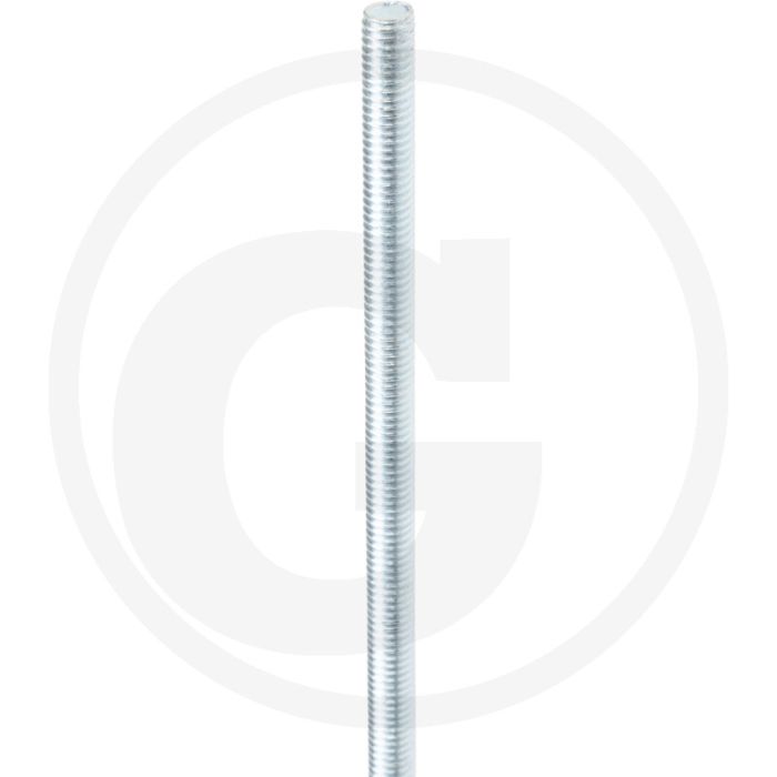 Draadeind M6 x 1000 DIN 976 Verzinkt Staal Gegalvaniseerd Metrische Schroefdraad