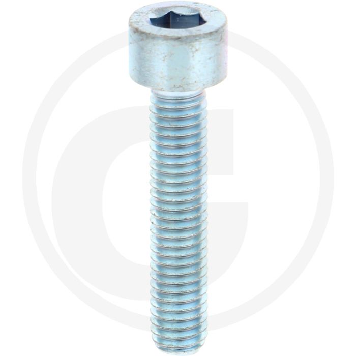VPE100 cil. binnenzeskantb. M6x30 DIN912 staal 8.8 gegalvaniseerd