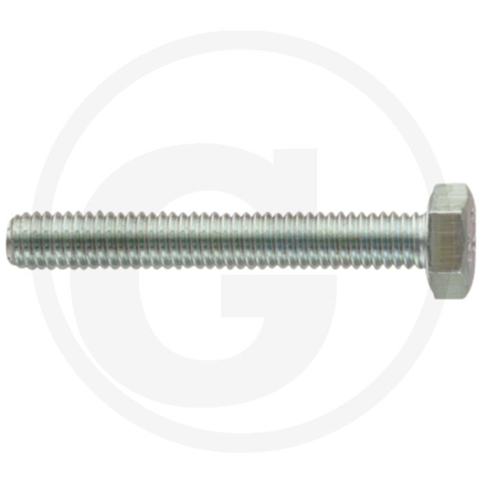 Zeskantbout M6x40 DIN 933 Verzinkt Staal 8.8