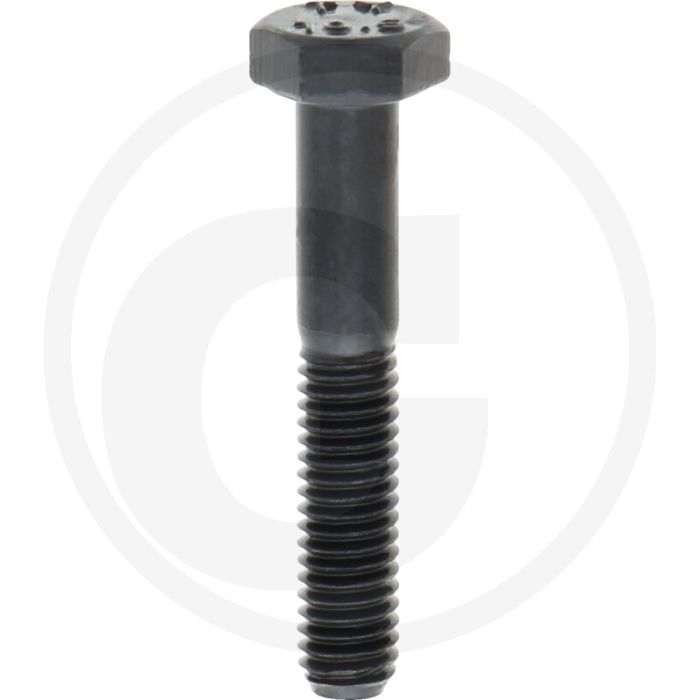 Zeskantbout M6x35 DIN 931 Staal 10.9 Onbehandeld Zeskantkop