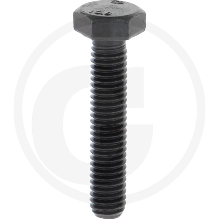 Zeskantbout M6x30 DIN 933 Staal 10.9 Onbehandeld