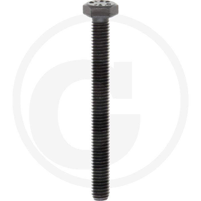 Zeskantbout M6x60 DIN 933 Staal 10.9 Onbehandeld