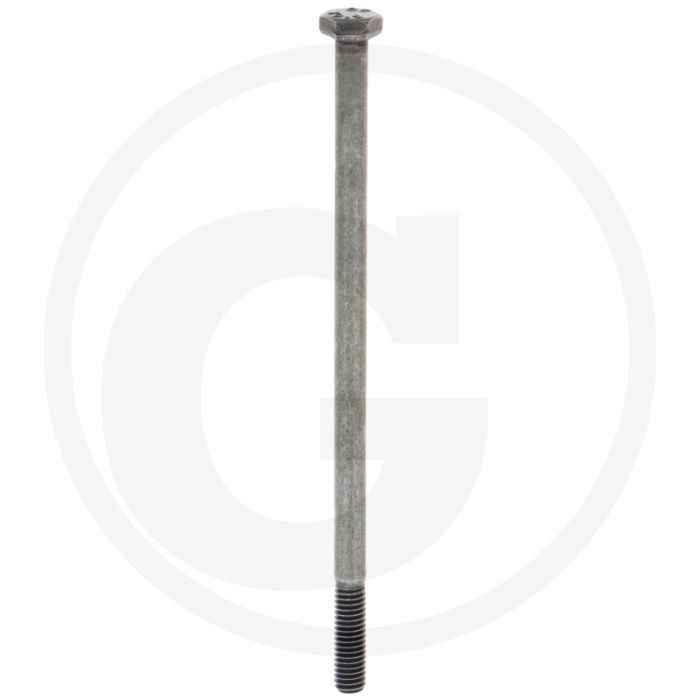 Zeskantbout M6x120 DIN 931 Staal 10.9 Zwart
