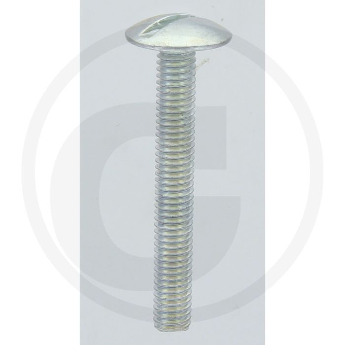Boordwandschroef M6 x 45 DIN 88107 Staal Verzinkt Platte Ronde Kop