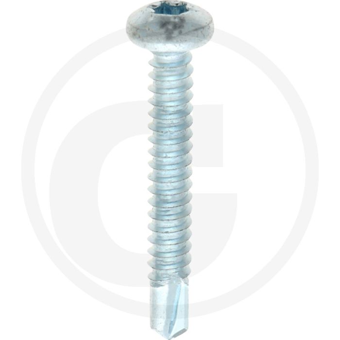 VPE500 zelfb. schroeven 6,3x45 DIN 7504 gegalvaniseerd staal T30