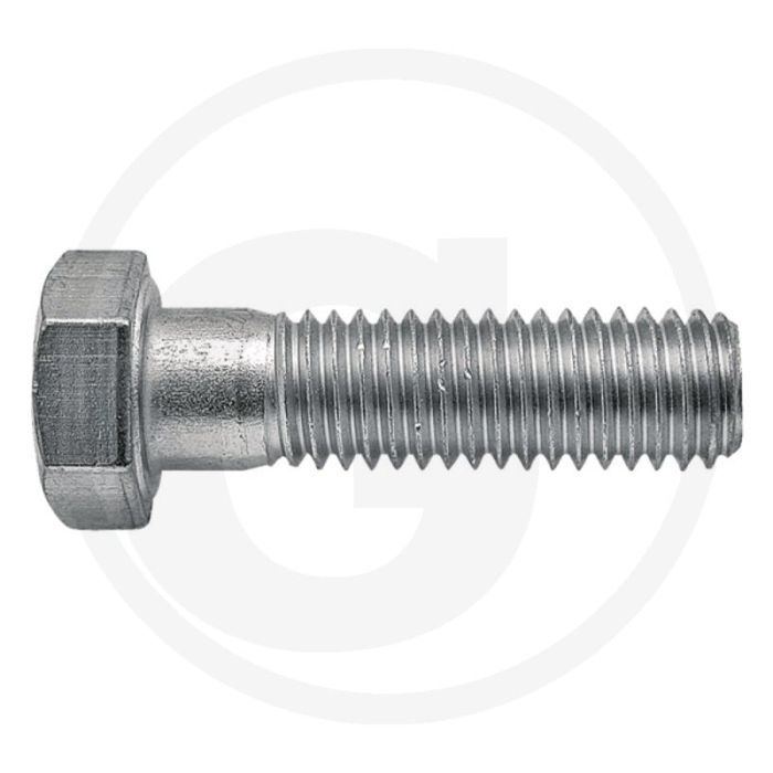 Zeskantbout DIN 931 Staal 8.8 Verzinkt UNC 1/4"x45 mm