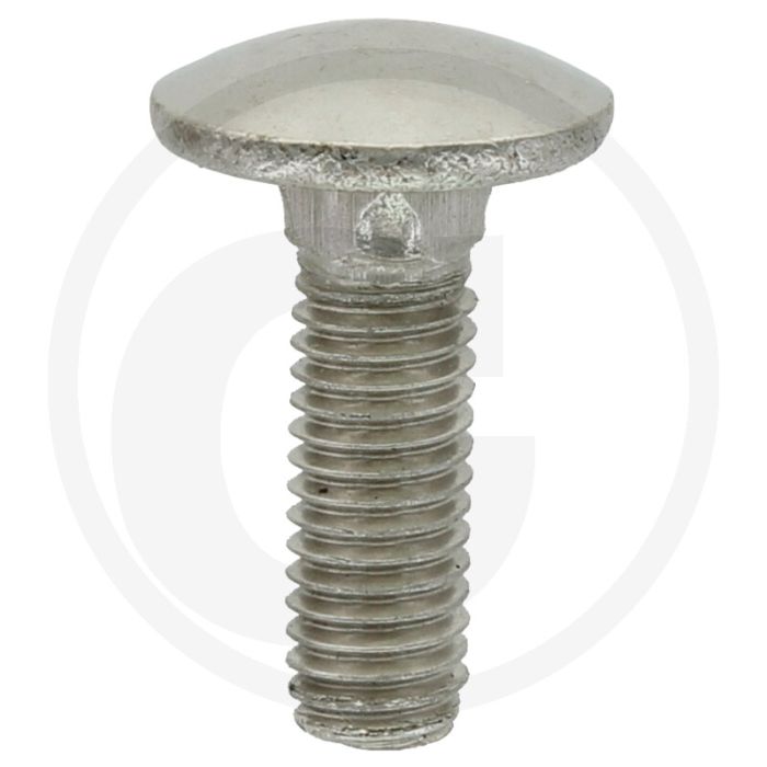 Slotbout M8 x 25 DIN 603 Roestvrijstaal (V2A) Klasse 7 Metrische schroefdraad