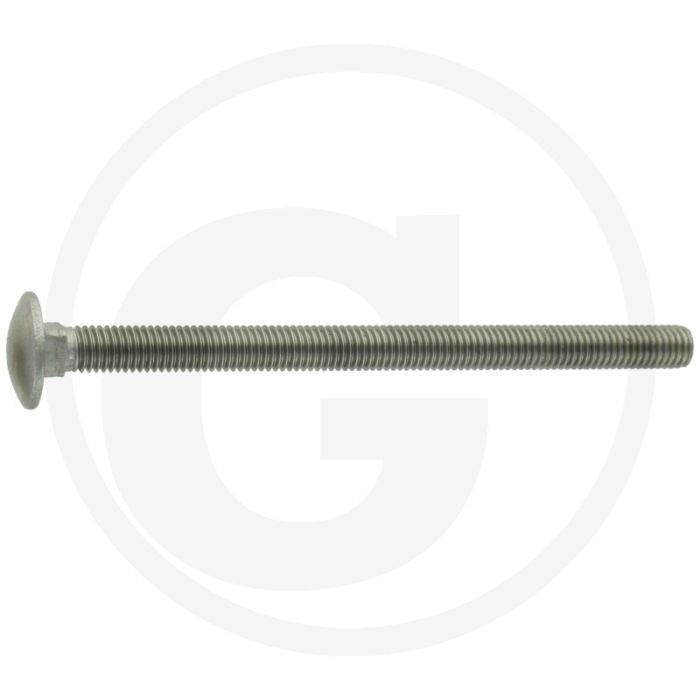 Slotbouten M8 x 120, DIN 603 – Roestvrijstaal (V2A), metrische draad, klasse 7