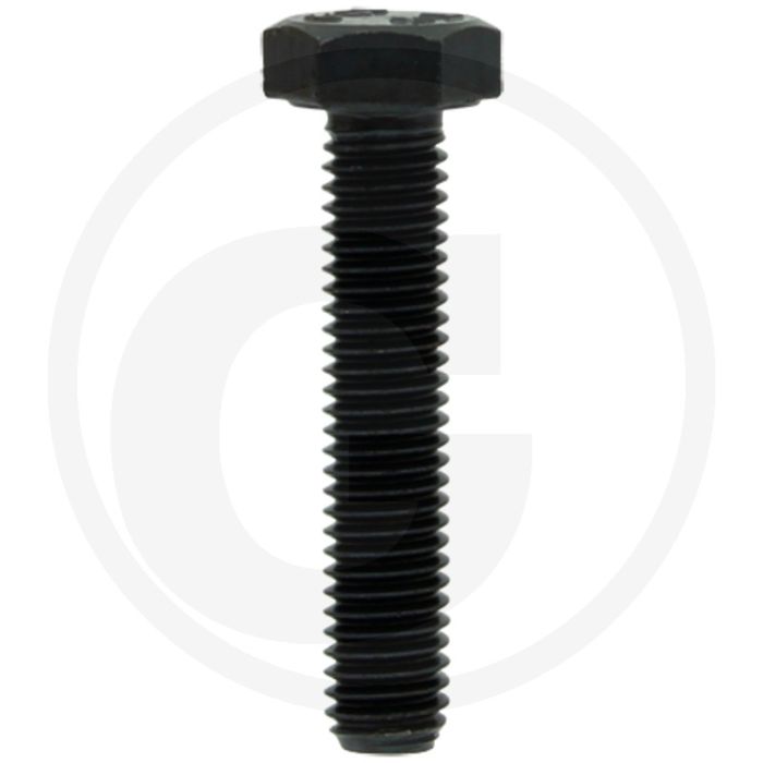 Zeskantbout M8x40 DIN 933 Staal 10.9 Onbehandeld Metrische schroefdraad