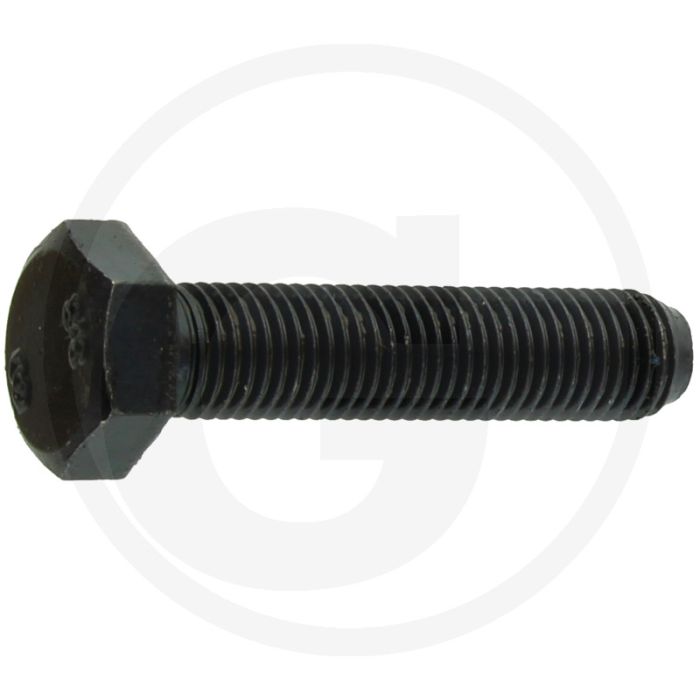 Zeskantbout DIN 961 M8 x 35 staal 8.8 zwart metrisch fijne draad