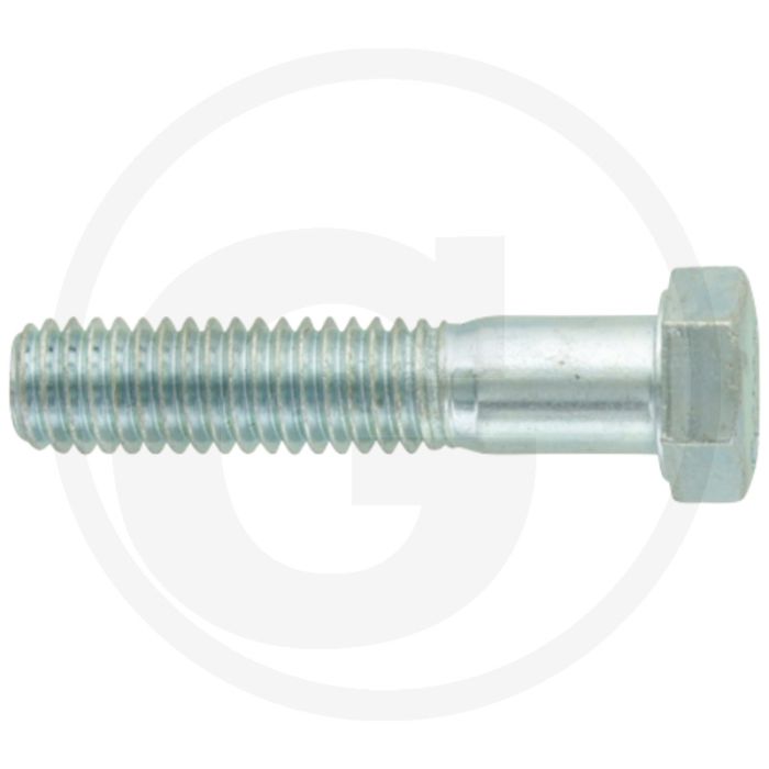 Zeskantbout DIN 931 3/8" x 45 mm Staal 8.8 UNC Zwart