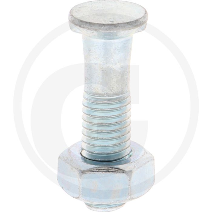 Ploegbout M10x40 Staal 8.8