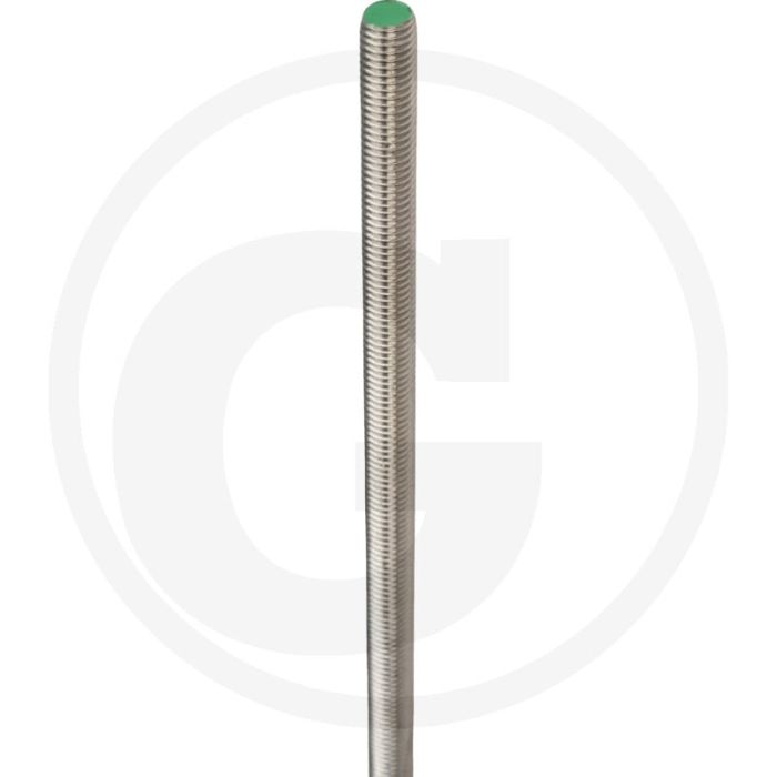 Draadeind M10 x 1000 DIN 976 Roestvrijstaal (V2A) Met righthand metrische schroefdraad