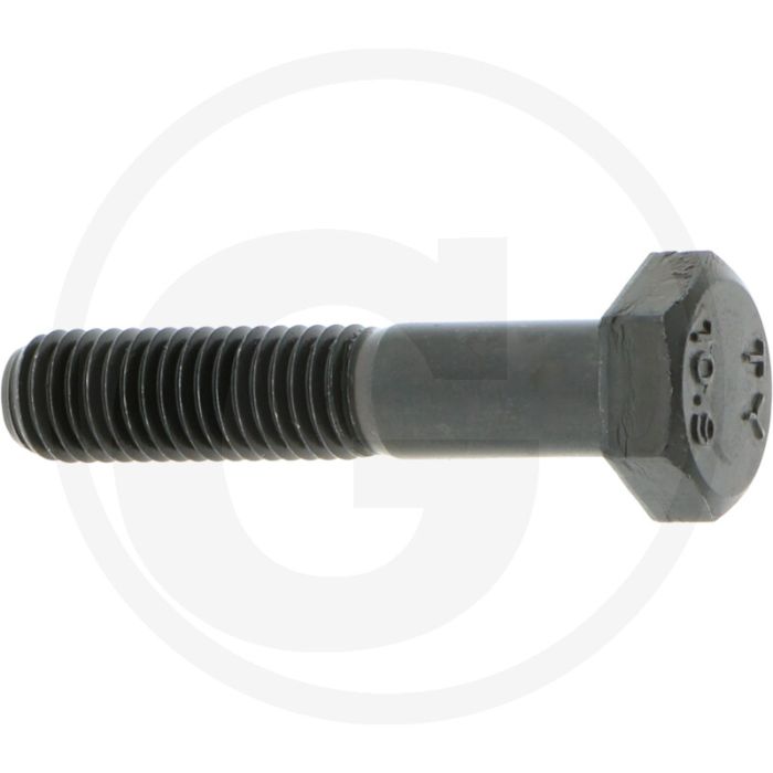 Zeskantbout M10x50 DIN 931 Staal 10.9 Onbehandeld