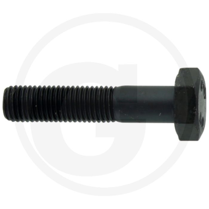 Zeskantbout DIN 960 M10 x 45 staal 10.9 zwart buitendraad 1,25 mm RH