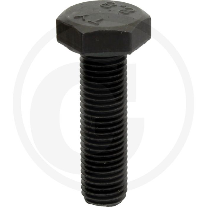 Zeskantbout DIN 961 M10x35 Staal 8.8 Zwart