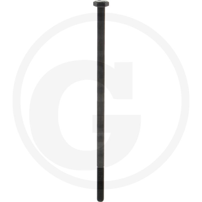 Zeskantbout M10x260 DIN 931 Staal 10.9 Zwart