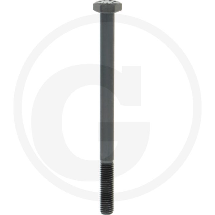 Zeskantbout M10x140 DIN 931 Staal 10.9 Onbehandeld Zeskantkop