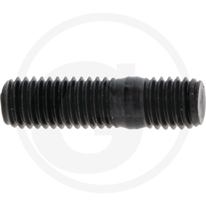 Tapeind M10 x 25 DIN 939 Staal 8.8 Metrische schroefdraad