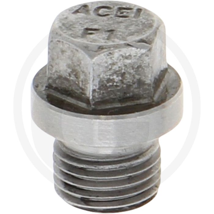 Afsluitplug M10 x 1 DIN 910 Staal 5.8 Buitenzeskant